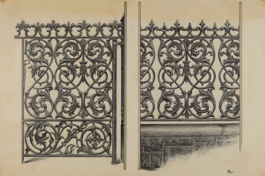Iron Gate by Ralph Atkinson