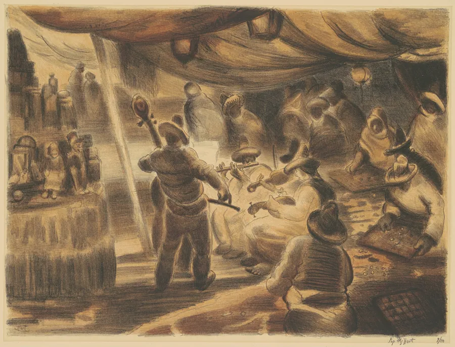 Mexican Orchestra by George Overbury (Pop) Hart
