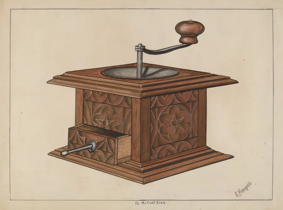 Coffee Grinder by Raymond Manupelli
