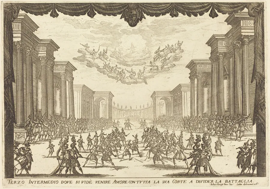 Third Intermezzo by Jacques Callot