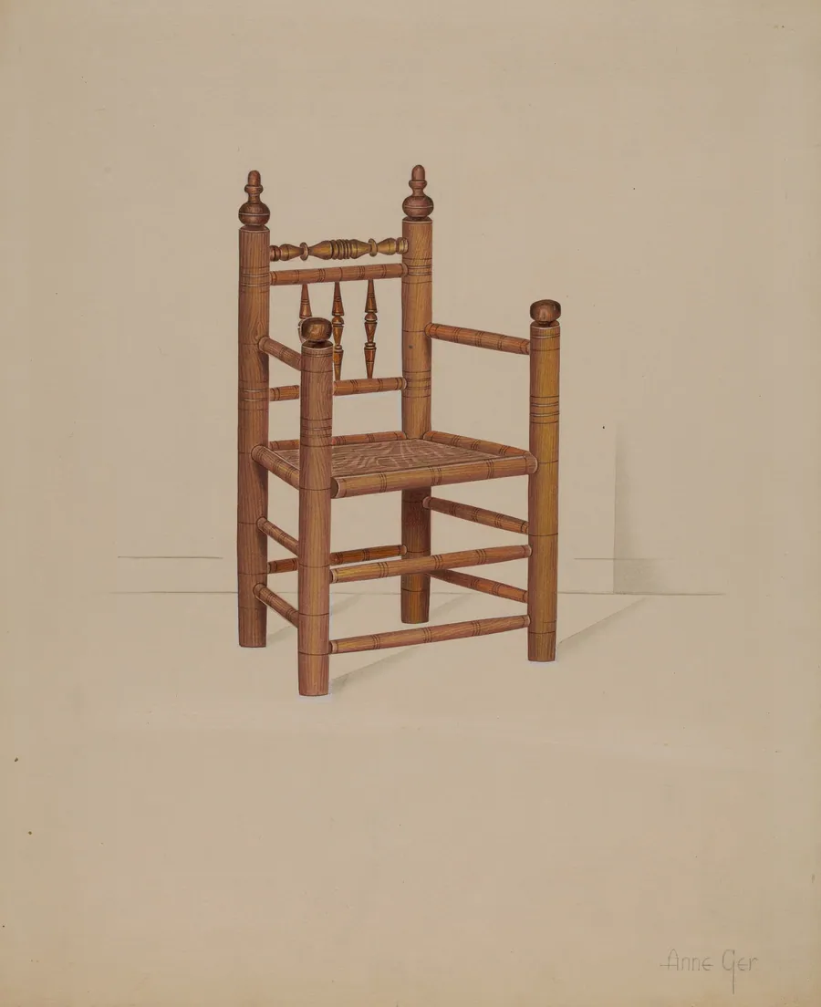 Carver Armchair by Anne Ger