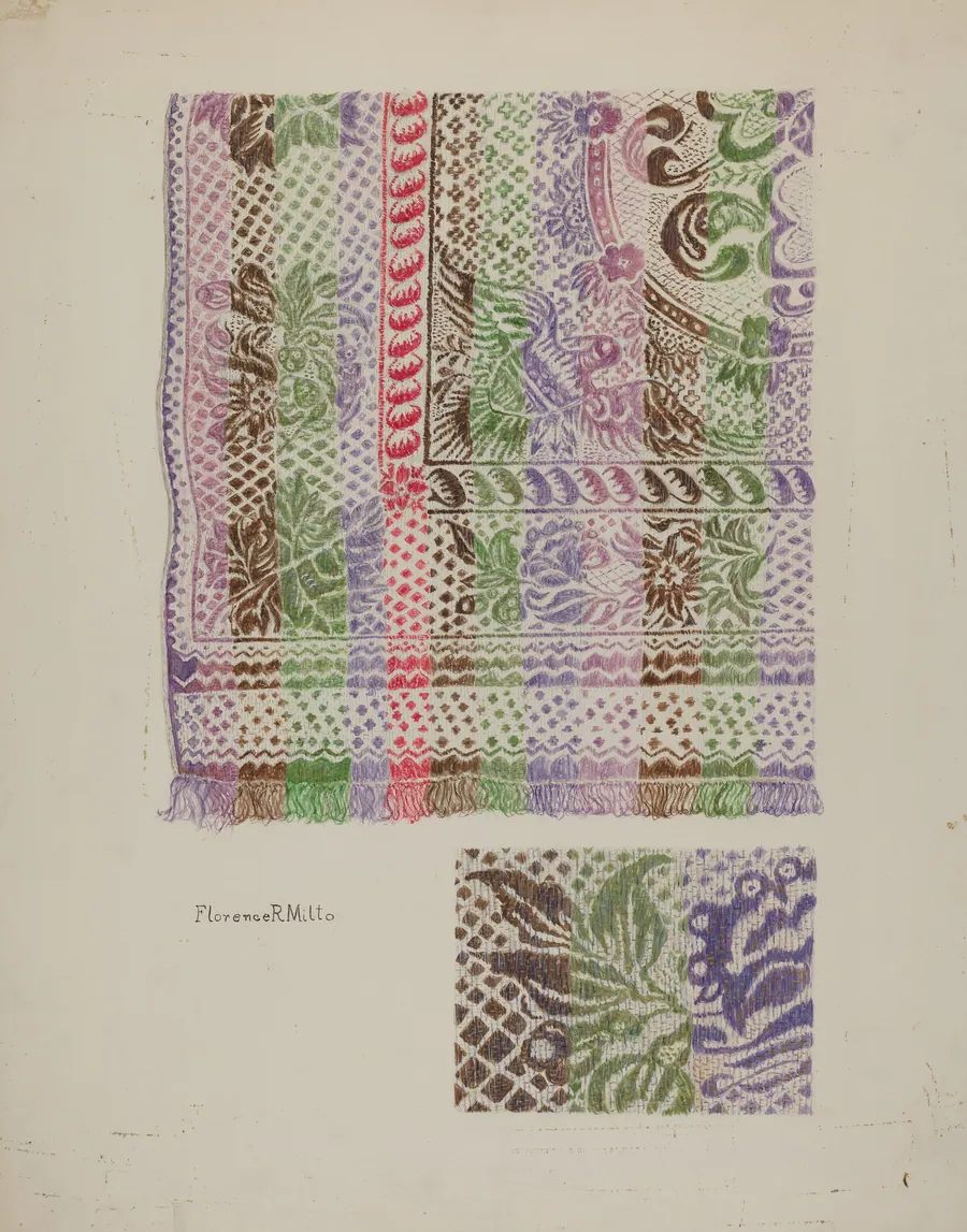 Coverlet by Florence Milto