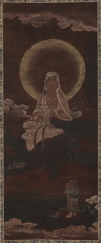 Water-Moon Kannon (Suigetsu Kannon)