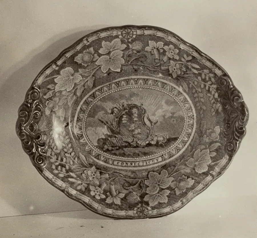 Platter - "Connecticut Arms" by Helmut Hiatt