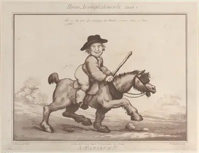 Horse Accomplishments, Sketch 2: A Paviour !!