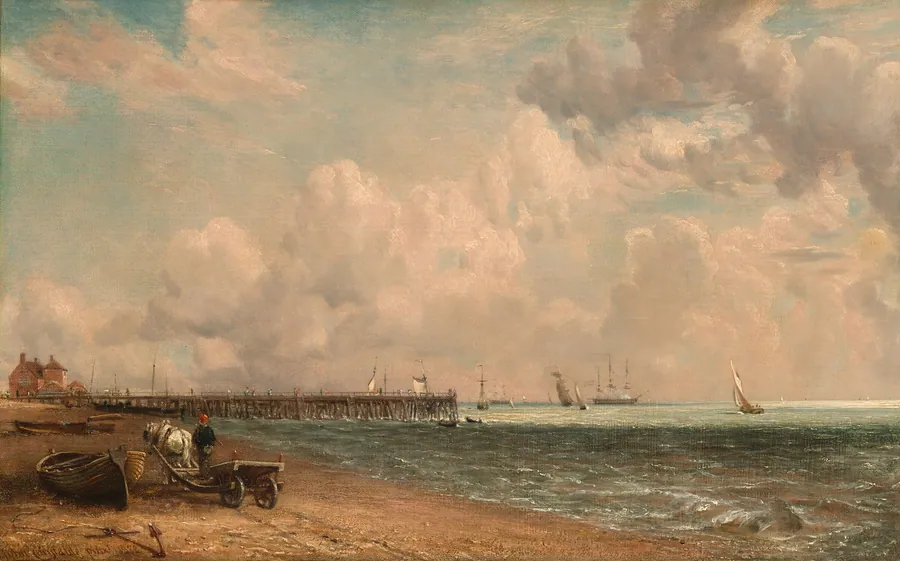Yarmouth Jetty by John Constable