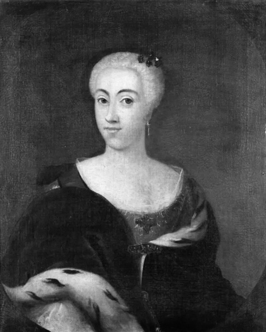 Dameportræt by Jacob Heinrich Helbigk