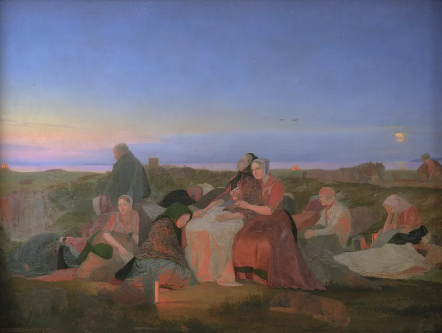 St. Hansnat. De syges søvn på Helenegraven ved Tisvilde by Jørgen V. Sonne