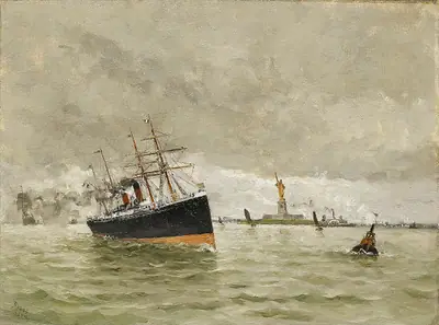 New York: Entering the Harbor