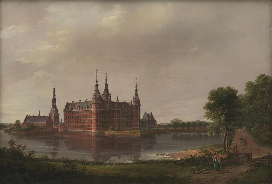 Frederiksborg Slot by J.C. Dahl
