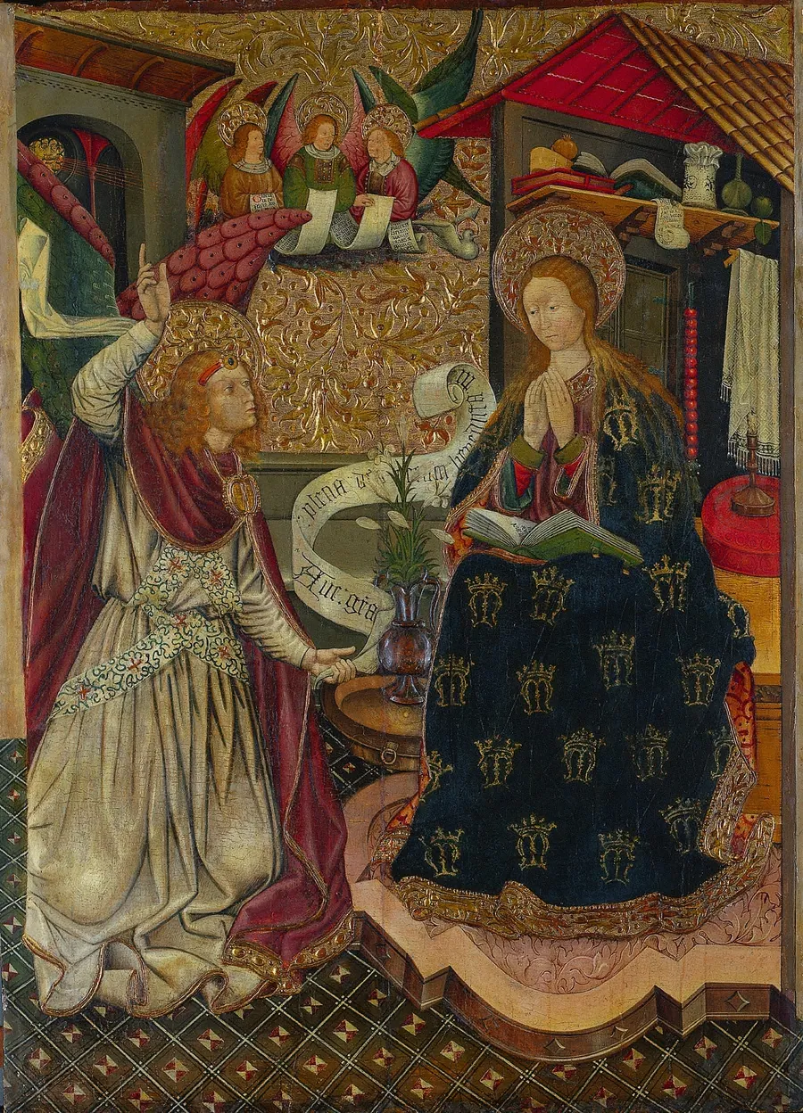 The Annunciation by Jaume Ferrer the Younger