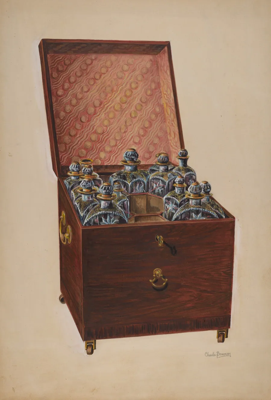 Wine Chest by Charles Bowman