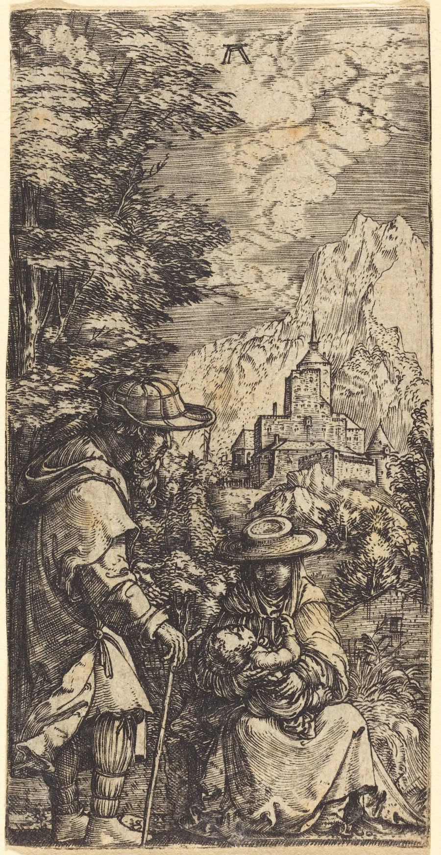 The Rest on the Flight into Egypt by Albrecht Altdorfer
