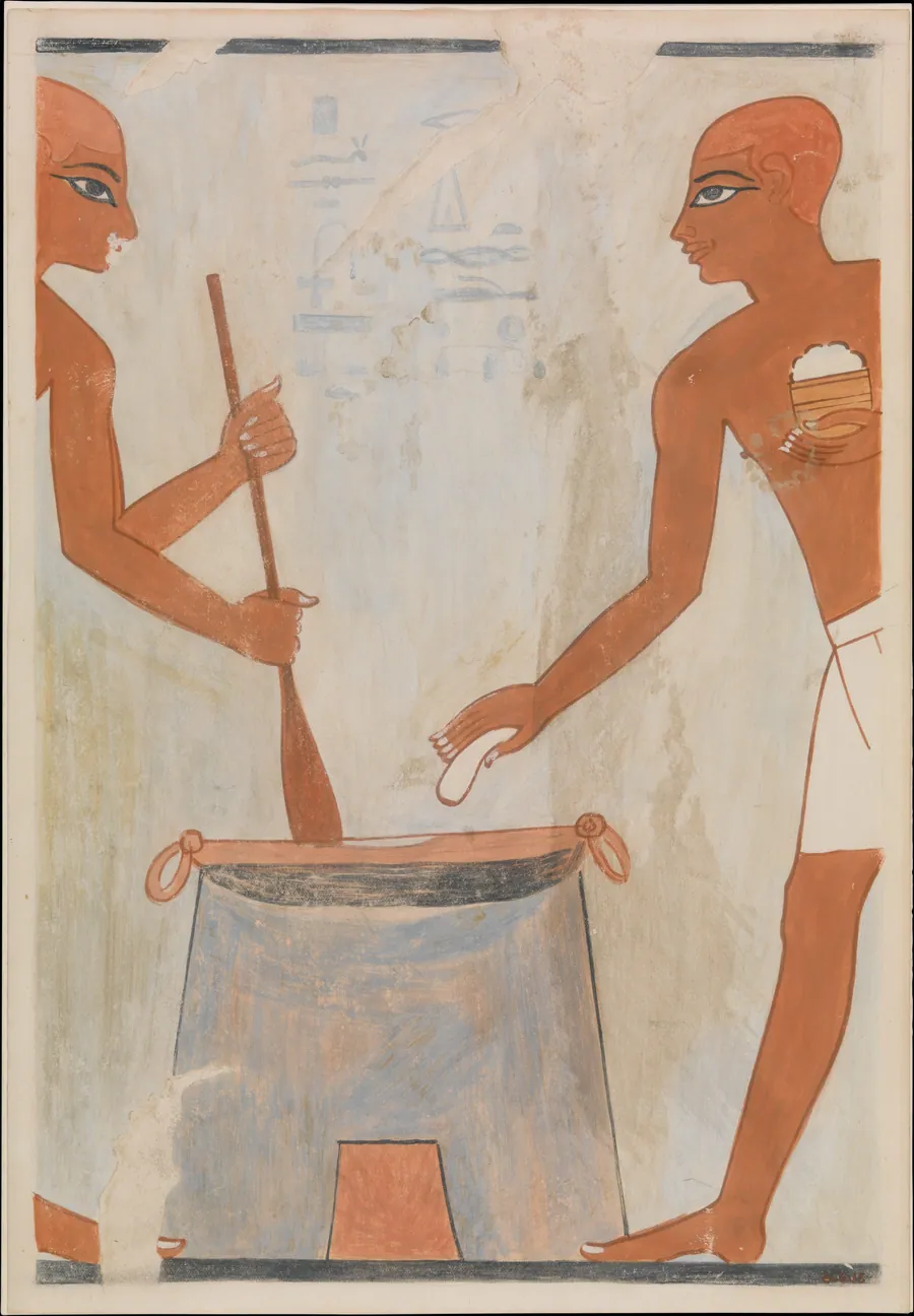 Cooking Cakes with Fat, Tomb of Rekhmire by Nina de Garis Davies