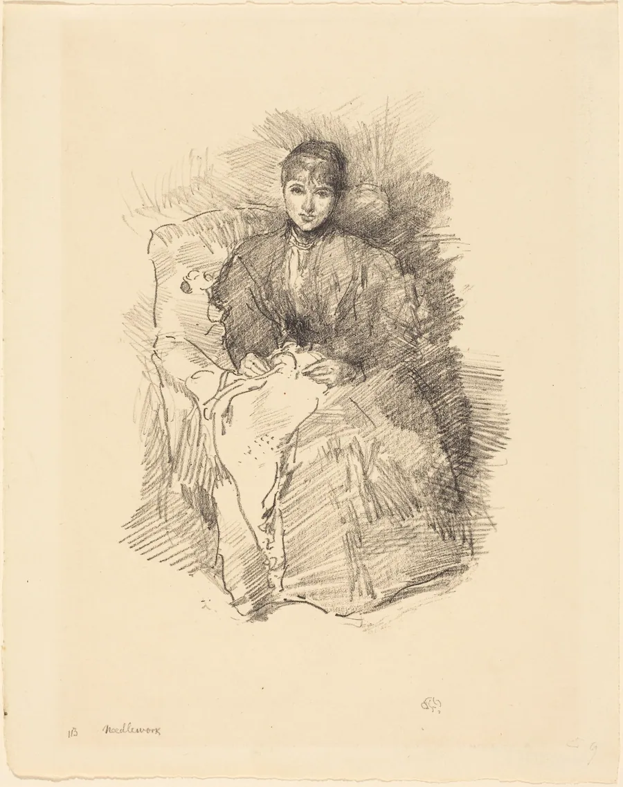 Needlework by James McNeill Whistler