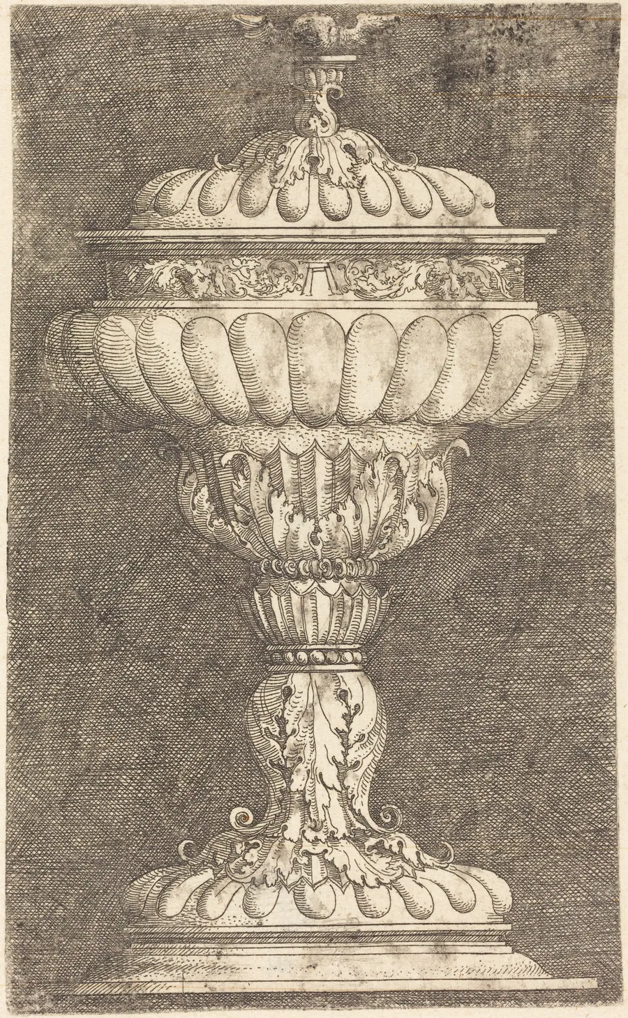 Covered Goblet with Winged Ball by Albrecht Altdorfer