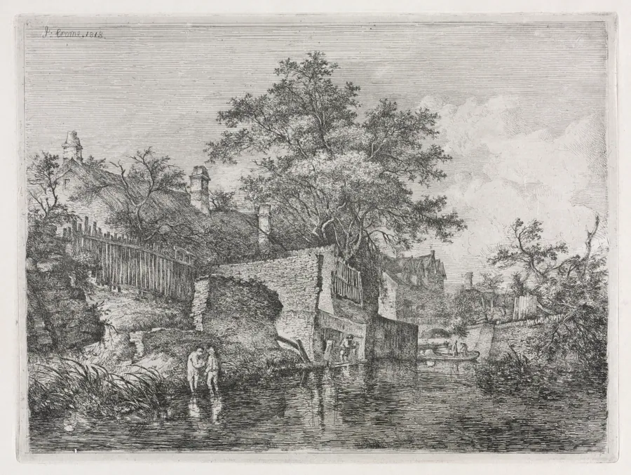 Front of the New Mills by John Crome