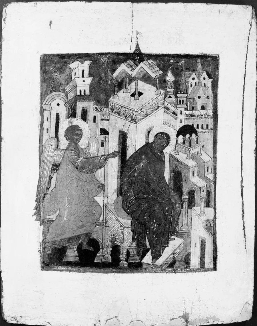 The Annunciation by Russian Painter