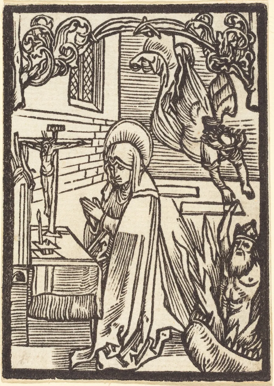 Saint Odilia by Albrecht Dürer