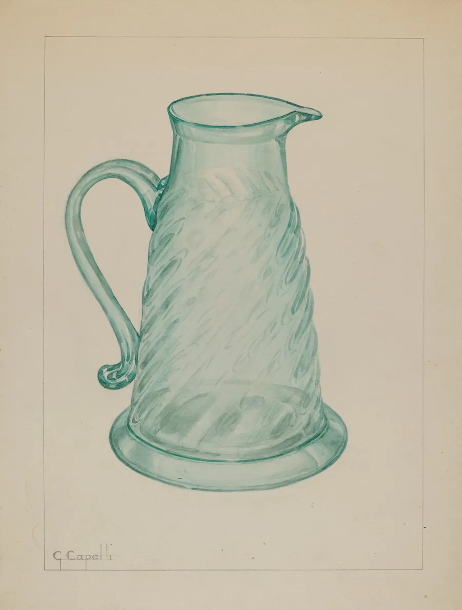Molasses Jug by Giacinto Capelli
