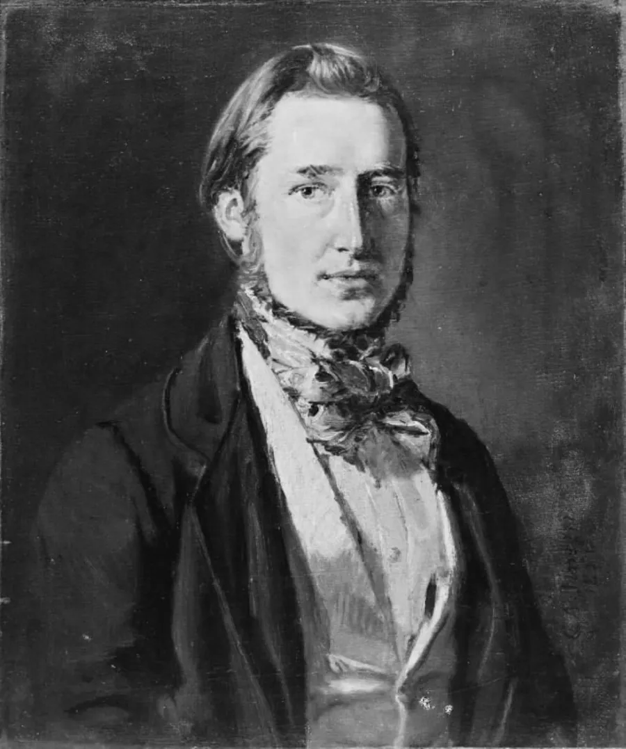 Boy Jensen, skibsbygger i Danzig, kunstnerens søn by C.A. Jensen
