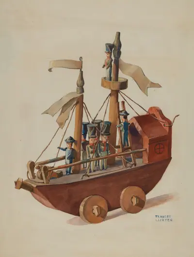 Toy Warship