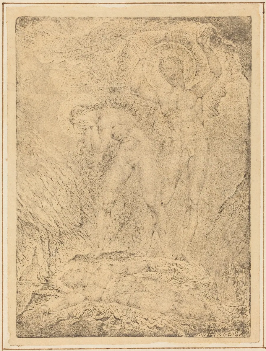 The Chaining of Orc by William Blake