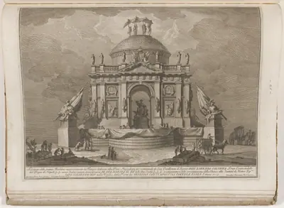 The Prima Macchina for the Chinea of 1773: The Temple of Peace