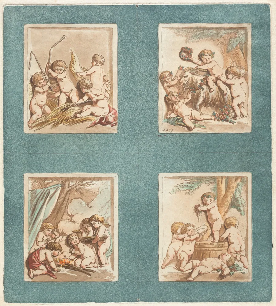 The Four Seasons by Alexandre Briceau