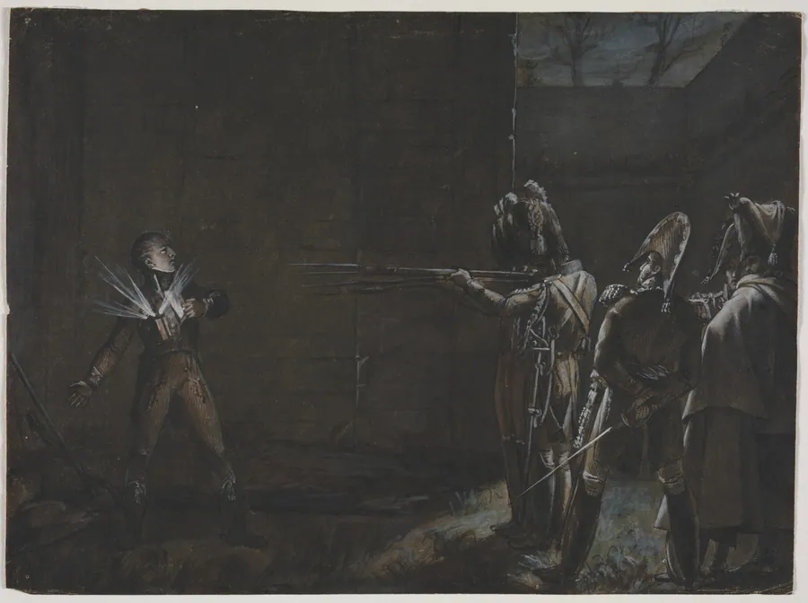 Execution of the Duke d'Enghien, 21 March 1804 by Anonymous