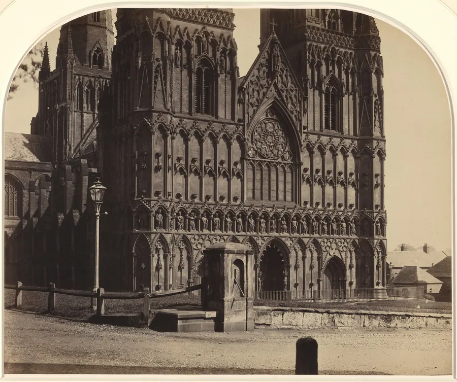 Lichfield Cathedral from the North-West by Roger Fenton