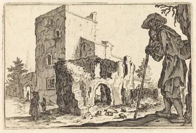 Shepherd and Ruins