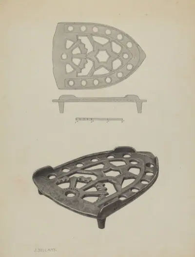 Flat Iron Holder