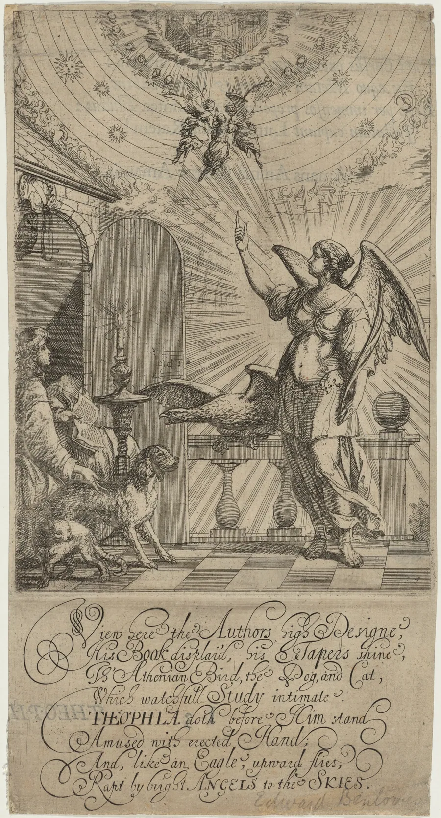 Illustration for Edward Benlowes, Theophila by Anonymous Artist