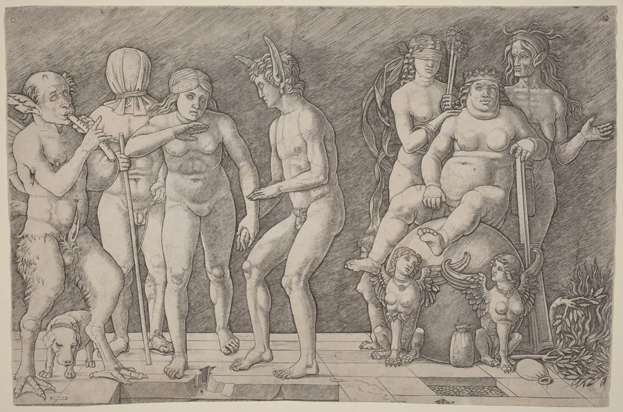 Virtus Combusta: An Allegory of Virtue by Andrea Mantegna