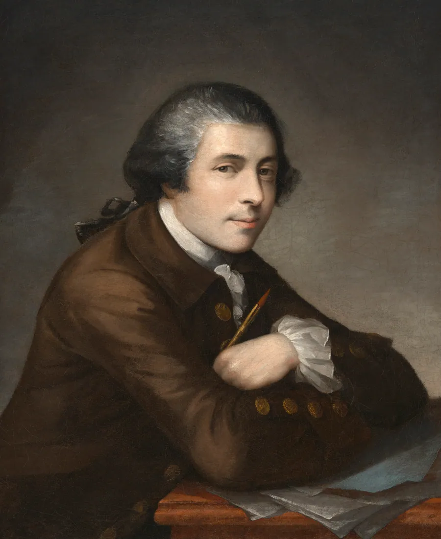 Matthew Pratt Self-Portrait by Matthew Pratt, 23 Sep 1734 - 9 Jan 1805