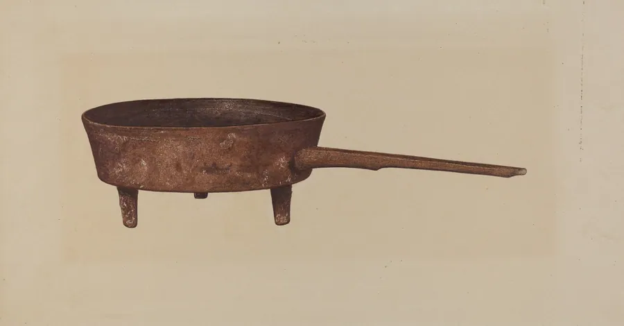 Skillet with Four Legs by American 20th Century