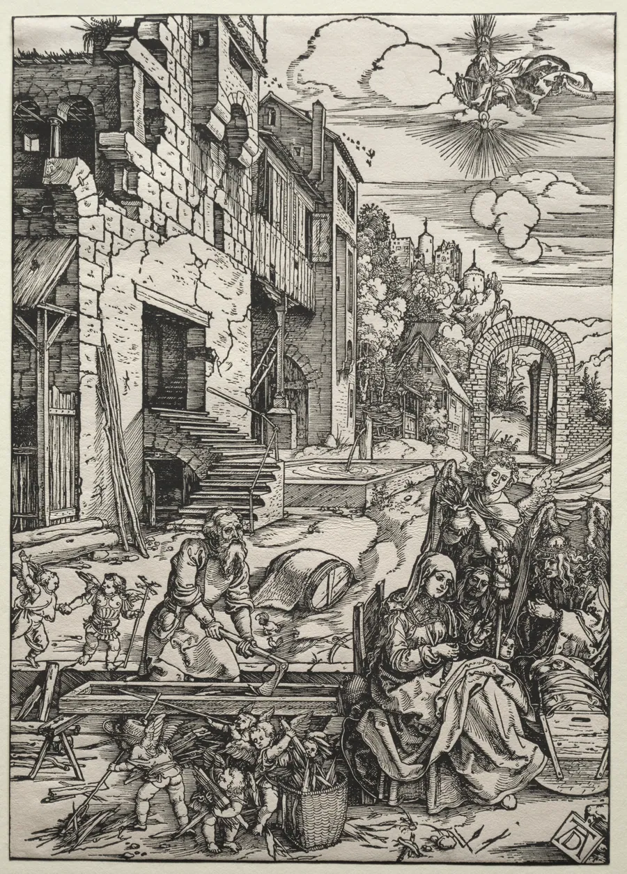 The Repose in Egypt by Albrecht Dürer