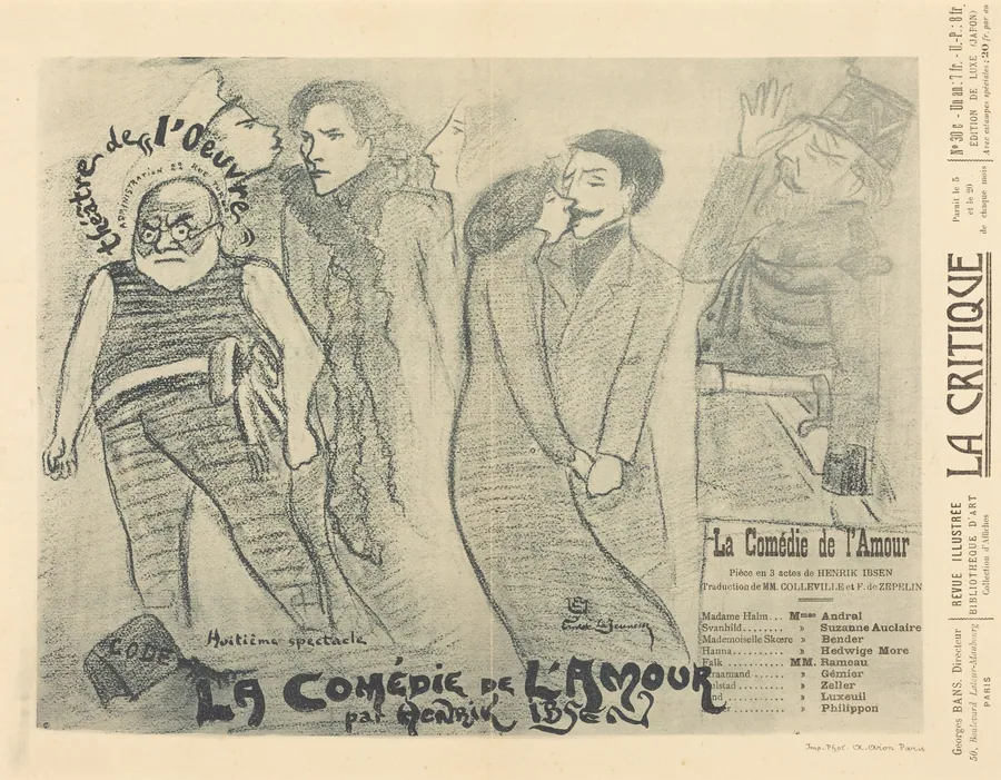 La Comédie de l'amour by Ernest La Jeunesse