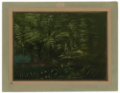 Luxuriant Forest on the Bank of the Amazon