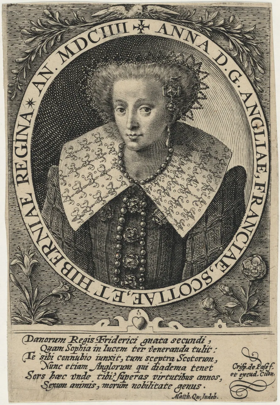 Anne of England by Crispijn van de Passe I