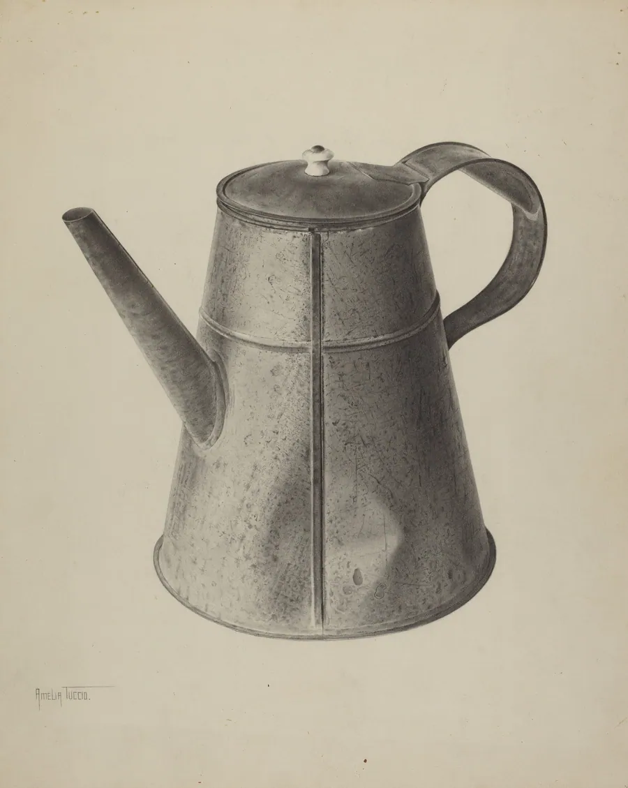 Pa. German Coffee Pot by Amelia Tuccio