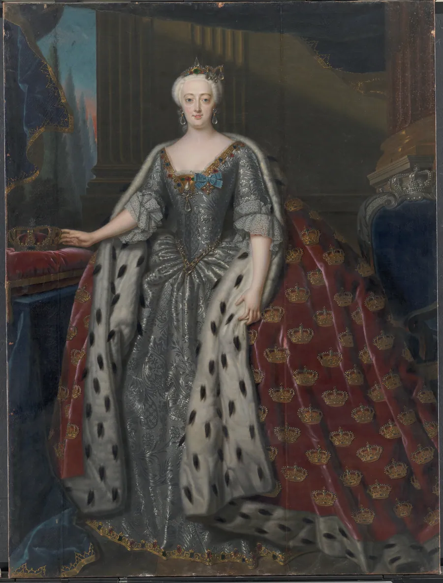 Sophie Magdalene, Christian VI's dronning by Andreas Møller