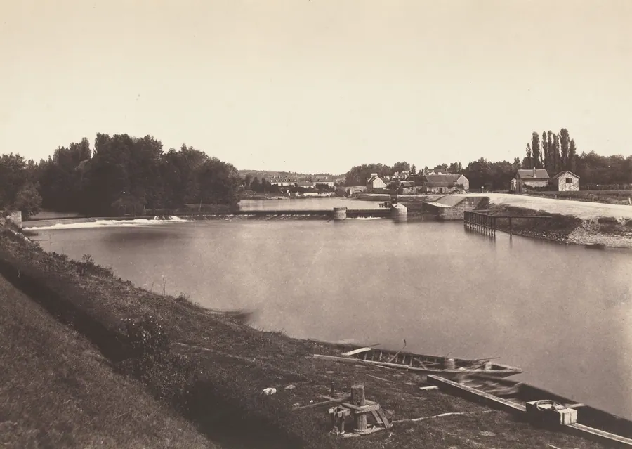 L' Isle Adam by Édouard-Denis Baldus
