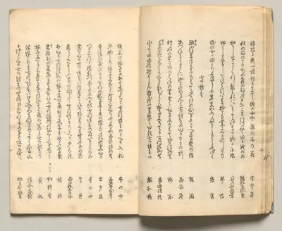 Spread Eleven from Volume Three of People of Japan in Light Verse (Kyōka)