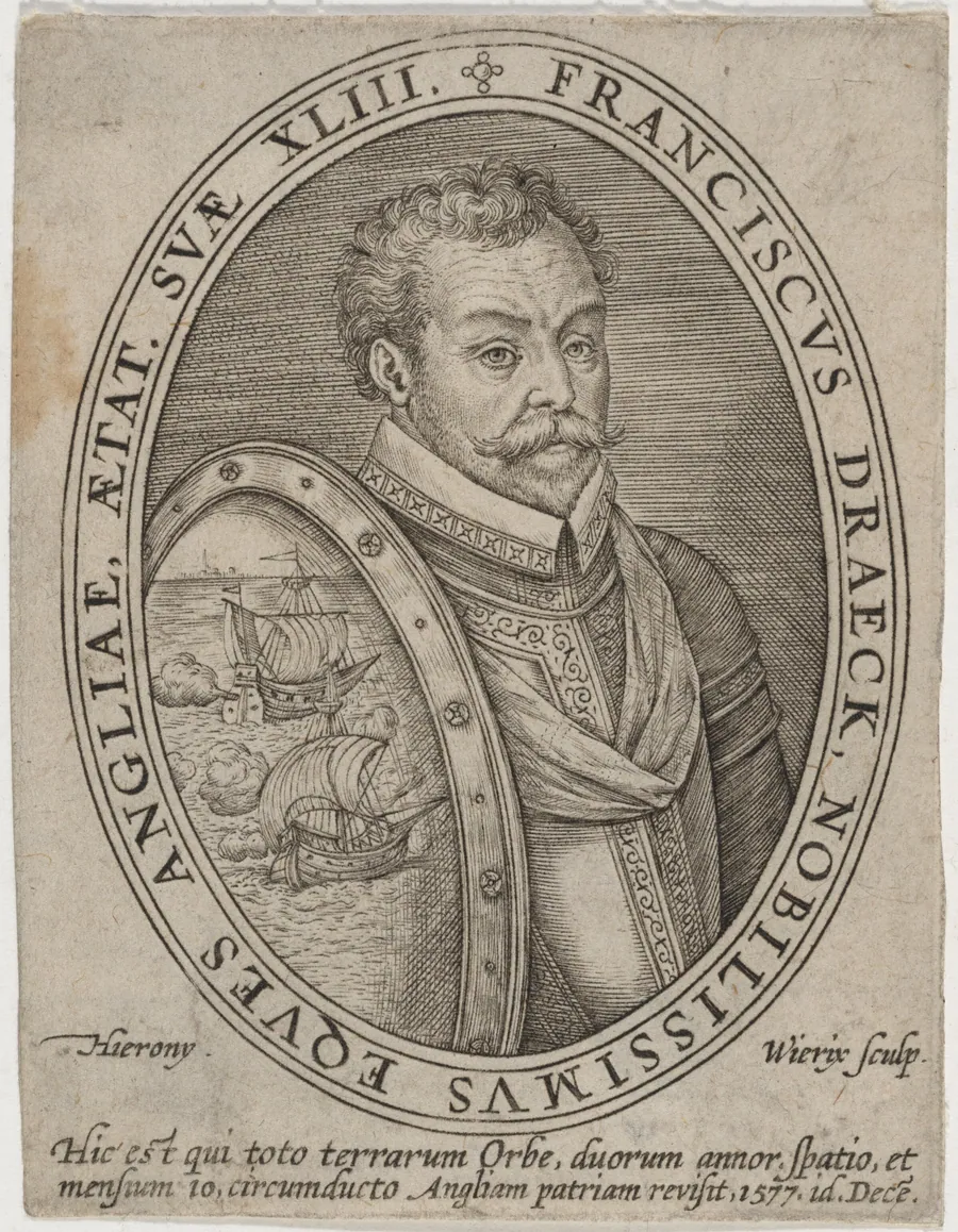 Sir Francis Drake by Hieronymus Wierix