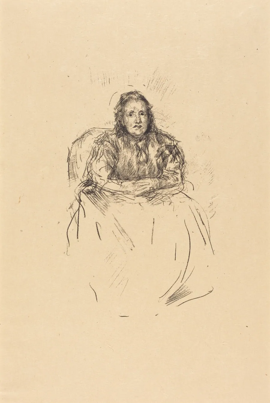 Portrait Study: Mrs. Philip by James McNeill Whistler
