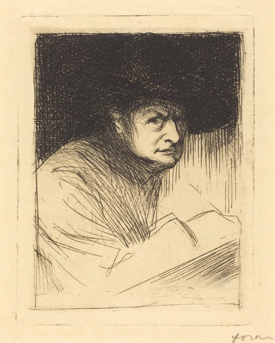Portrait de Forain (Portrait of Forain) by Jean-Louis Forain