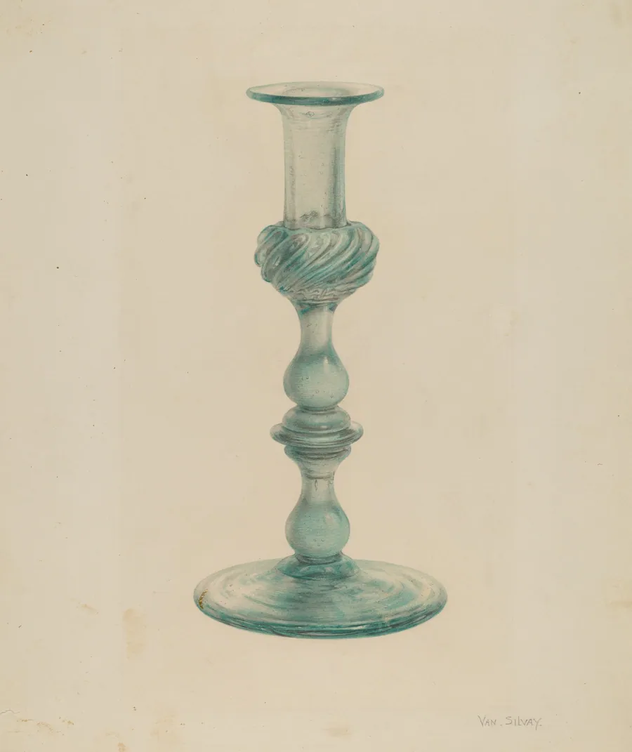 Candlestick by Van Silvay