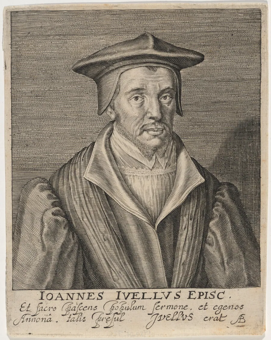 John Jewell, Bishop of Salisbury by Magdalena van de Passe
